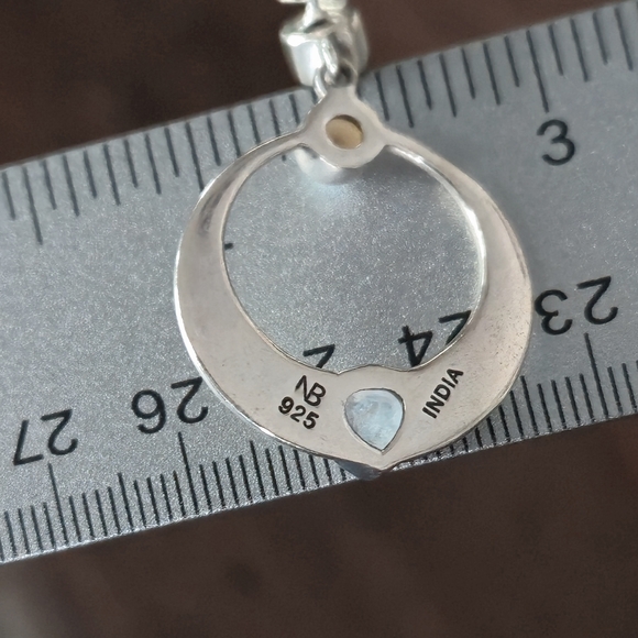 Nicky Butler Designer 925 Sterling Silver Earrings Peridot Moonstone Pearl Irish - Picture 4 of 11